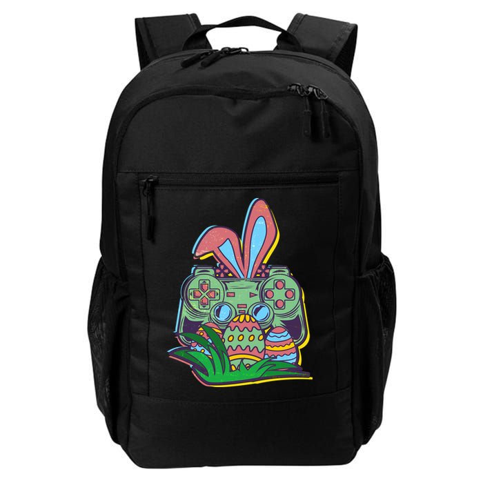 Funny Easter Time Gamer Bunny Ears Controller Easter Eggs Backpack