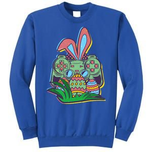 Funny Easter Time Gamer Bunny Ears Controller Easter Eggs Sweatshirt