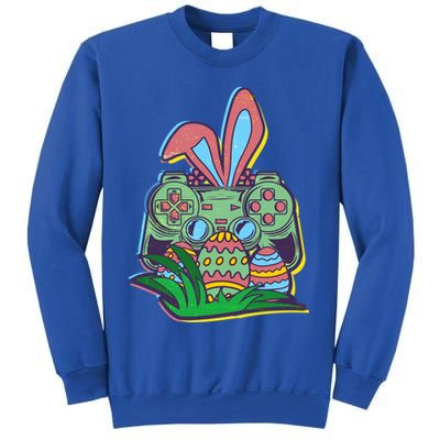 Funny Easter Time Gamer Bunny Ears Controller Easter Eggs Sweatshirt