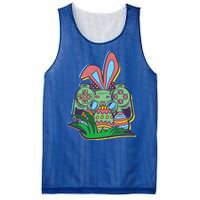 Funny Easter Time Gamer Bunny Ears Controller Easter Eggs Mesh Reversible Basketball Jersey Tank