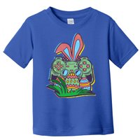 Funny Easter Time Gamer Bunny Ears Controller Easter Eggs Toddler T-Shirt