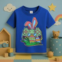 Funny Easter Time Gamer Bunny Ears Controller Easter Eggs Toddler T-Shirt