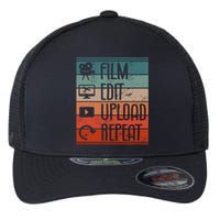 Film Edit Upload Repeat Cinematographer Cinematography Flexfit Unipanel Trucker Cap