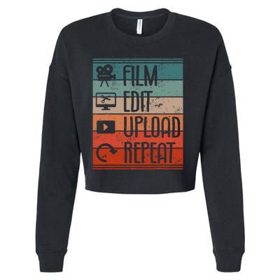 Film Edit Upload Repeat Cinematographer Cinematography Cropped Pullover Crew