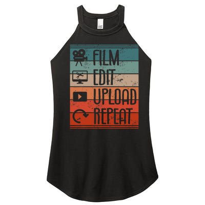 Film Edit Upload Repeat Cinematographer Cinematography Women’s Perfect Tri Rocker Tank