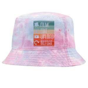 Film Edit Upload Repeat Cinematographer Cinematography Tie-Dyed Bucket Hat