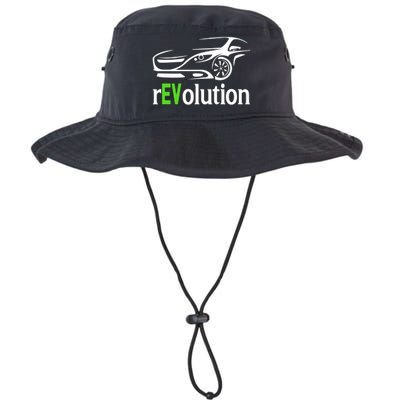 Funny Electric Vehicle Car Revolution Ev Driving Earth Day Cute Gift Legacy Cool Fit Booney Bucket Hat