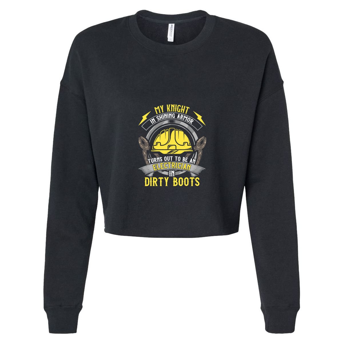 Funny Electrician Wife Girlfriend My Knight In Shining Armor Cool Comfort Performance Bucket Hat