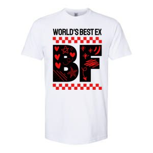 Funny Exboyfriend Worlds Best Ex Boyfriend Softstyle CVC T-Shirt