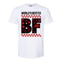 Funny Exboyfriend Worlds Best Ex Boyfriend Softstyle CVC T-Shirt