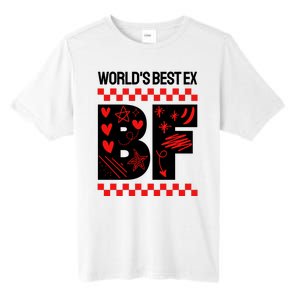 Funny Exboyfriend Worlds Best Ex Boyfriend Tall Fusion ChromaSoft Performance T-Shirt