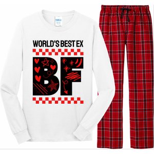 Funny Exboyfriend Worlds Best Ex Boyfriend Long Sleeve Pajama Set