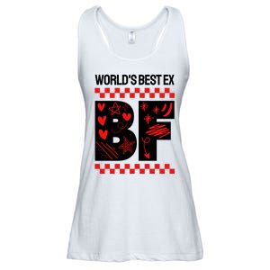 Funny Exboyfriend Worlds Best Ex Boyfriend Ladies Essential Flowy Tank