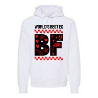 Funny Exboyfriend Worlds Best Ex Boyfriend Premium Hoodie