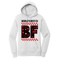 Funny Exboyfriend Worlds Best Ex Boyfriend Women's Pullover Hoodie