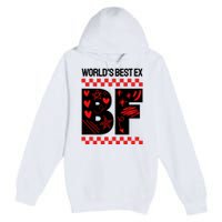 Funny Exboyfriend Worlds Best Ex Boyfriend Premium Pullover Hoodie