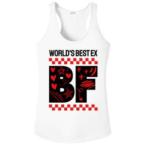 Funny Exboyfriend Worlds Best Ex Boyfriend Ladies PosiCharge Competitor Racerback Tank