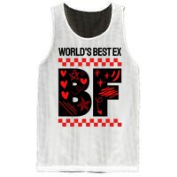 Funny Exboyfriend Worlds Best Ex Boyfriend Mesh Reversible Basketball Jersey Tank