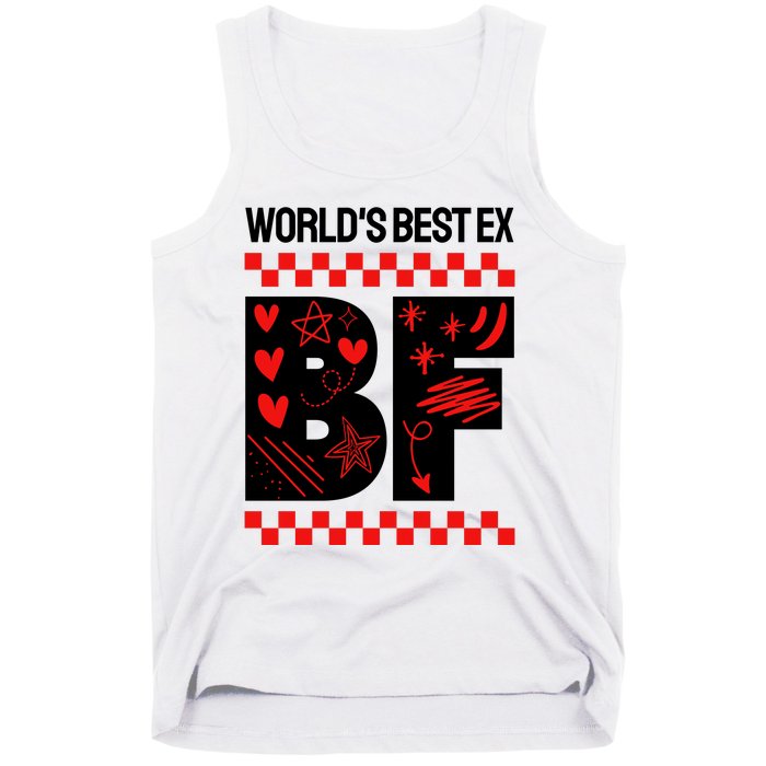 Funny Exboyfriend Worlds Best Ex Boyfriend Tank Top