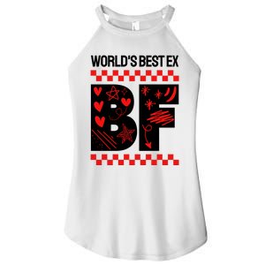 Funny Exboyfriend Worlds Best Ex Boyfriend Women's Perfect Tri Rocker Tank