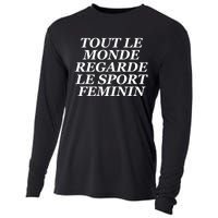 French Everyone Watches Women Sports Cooling Performance Long Sleeve Crew