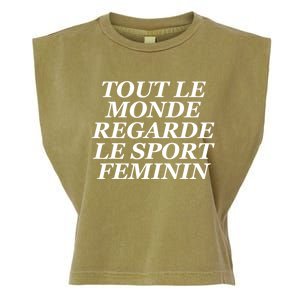 French Everyone Watches Women Sports Garment-Dyed Women's Muscle Tee