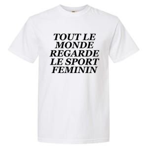 French Everyone Watches Women Sports Garment-Dyed Heavyweight T-Shirt