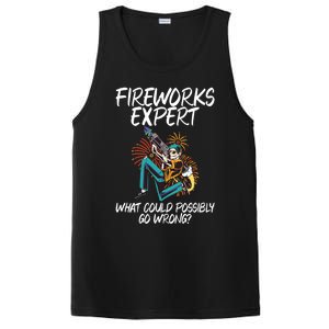 Fireworks Export What Could Possibly Go Wrong 4th Of July Cute Gift PosiCharge Competitor Tank