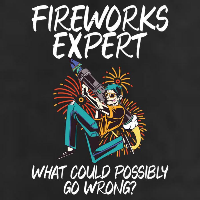 Fireworks Export What Could Possibly Go Wrong 4th Of July Cute Gift Golf Towel