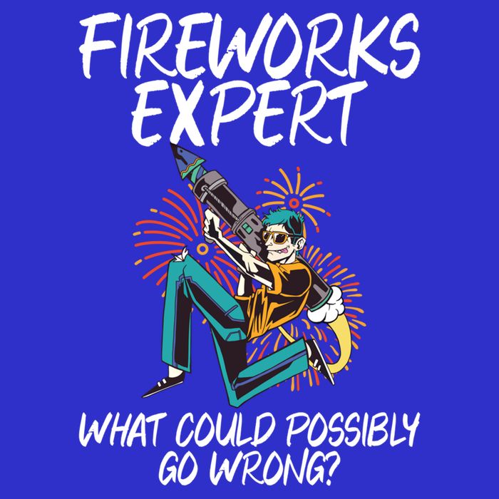 Fireworks Export What Could Possibly Go Wrong 4th Of July Cute Gift T-Shirt