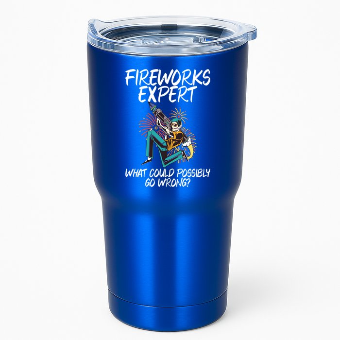 Fireworks Export What Could Possibly Go Wrong 4th Of July Cute Gift Tumbler