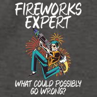 Fireworks Export What Could Possibly Go Wrong 4th Of July Cute Gift Vector Backpack