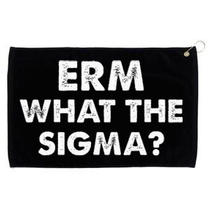 Funny Erm What The Sigma Meme Grommeted Golf Towel