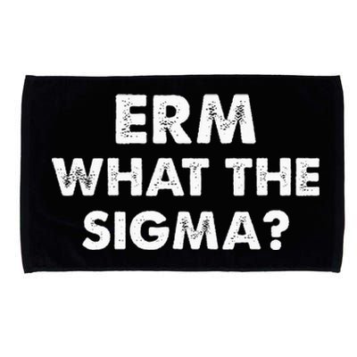 Funny Erm What The Sigma Meme Microfiber Hand Towel