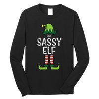 Festive Elf Xmas Matching Holiday Outfits Long Sleeve Shirt