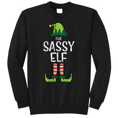 Festive Elf Xmas Matching Holiday Outfits Sweatshirt