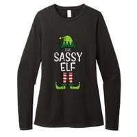 Festive Elf Xmas Matching Holiday Outfits Womens CVC Long Sleeve Shirt