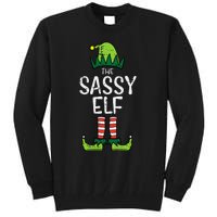 Festive Elf Xmas Matching Holiday Outfits Tall Sweatshirt