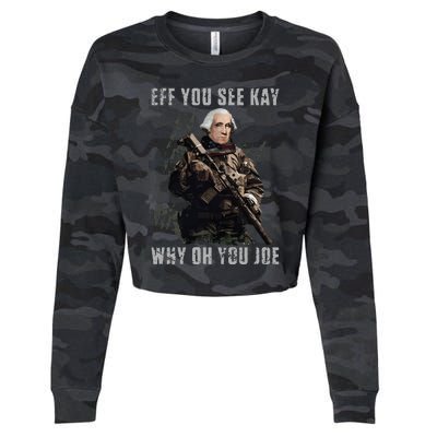 FJB Eff You See Kay Why Oh You Joe Cropped Pullover Crew