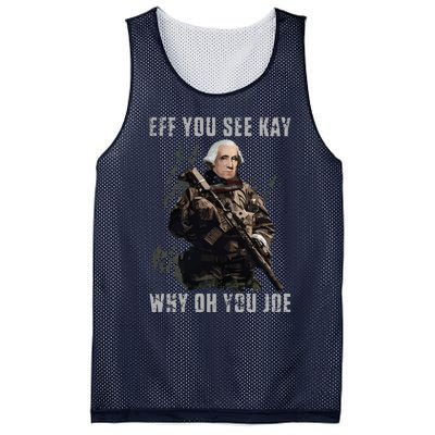 FJB Eff You See Kay Why Oh You Joe Mesh Reversible Basketball Jersey Tank