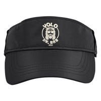 Funny Easter YOLO JK BRB Jesus Adult Drive Performance Visor