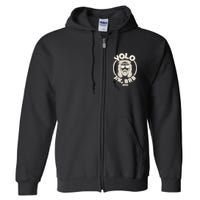 Funny Easter YOLO JK BRB Jesus Full Zip Hoodie