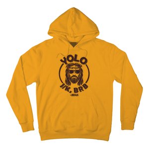 Funny Easter YOLO JK BRB Jesus Hoodie