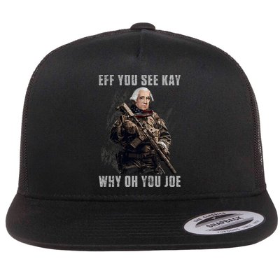 FJB Eff You See Kay Why Oh You Joe Flatbill Hat