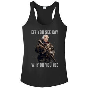 FJB Eff You See Kay Why Oh You Joe Ladies PosiCharge Competitor Racerback Tank