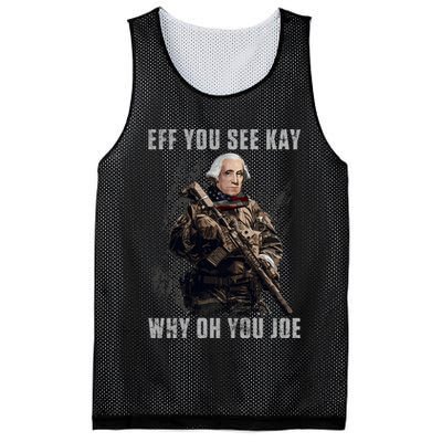 FJB Eff You See Kay Why Oh You Joe Mesh Reversible Basketball Jersey Tank