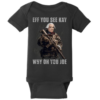 FJB Eff You See Kay Why Oh You Joe Baby Bodysuit