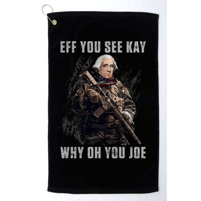 FJB Eff You See Kay Why Oh You Joe Golf Towel