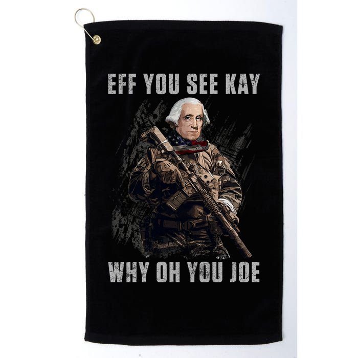 FJB Eff You See Kay Why Oh You Joe Golf Towel