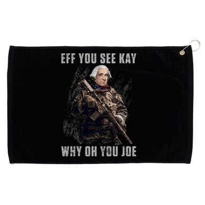 FJB Eff You See Kay Why Oh You Joe Grommeted Golf Towel